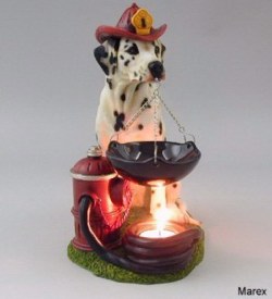 oil burner fire dog