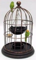 oil burner bird cage